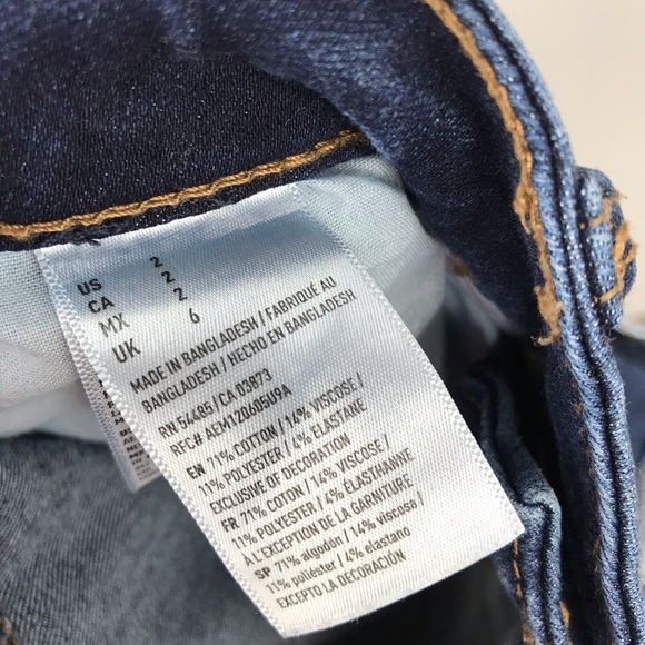 American Eagle denim shirt Sz 2 - Picture 8 of 8